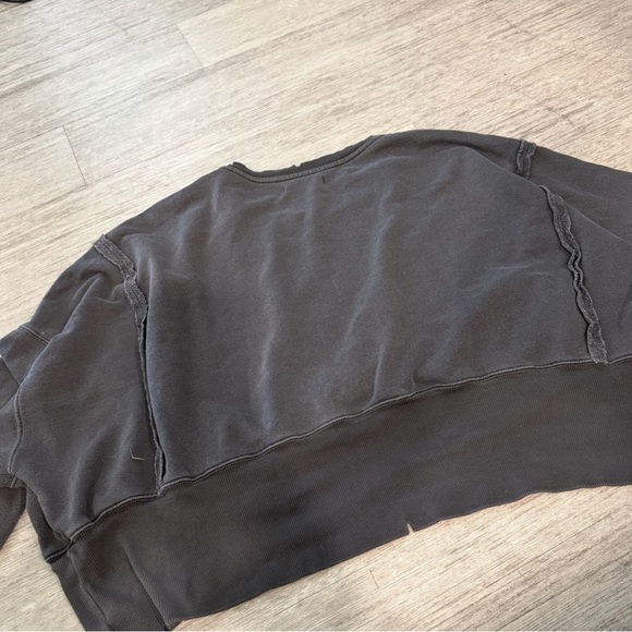 We The Free Camden Cropped Sweatshirt gray - Picture 5 of 5